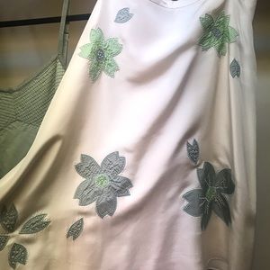 Skirt w/matching spaghetti strap top.  Worn once